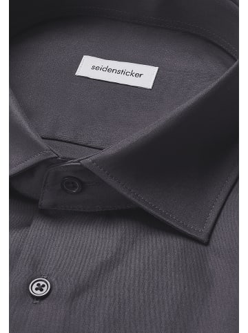 Seidensticker Business Hemd X-Slim in Grau