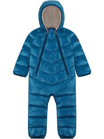 Normani Outdoor Sports Kinder Daunen Overall „Nayba“ in Blau