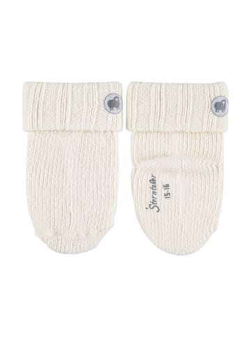 Sterntaler Baby Socken Wolle in ecru farbend