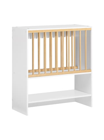 SoBuy Geschirrregal in Reinweiß - (W) 24 x (H) 71 x (L) 64 cm