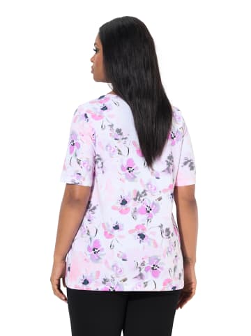 Ulla Popken Shirt in schneeweiß