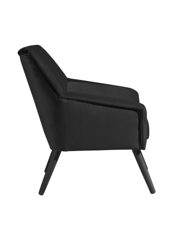 others SESSEL Kachka Bezug Samtvelour Buche schwarz / schwarz