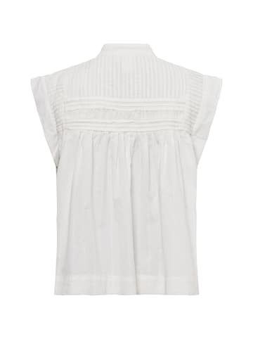 Y.A.S Blusenshirt YASCarly in weiß