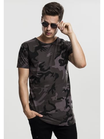 Urban Classics Lange T-Shirts in dark camo