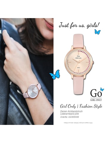 Girl Only Armbanduhr-Analog pink mittel (ca. 32mm) Girl Only Mademoiselle