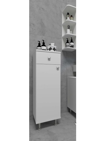 ebuy24 Hochschrank NilosiI Weiß 30 x 30 cm