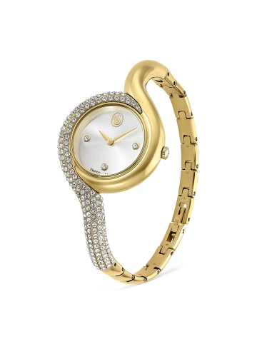 Swarovski Analoguhr für Damen in gold