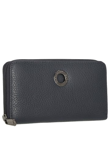 Mandarina Duck Mellow Leather - Geldbörse 12cc 19 cm (scarab) in dress blue