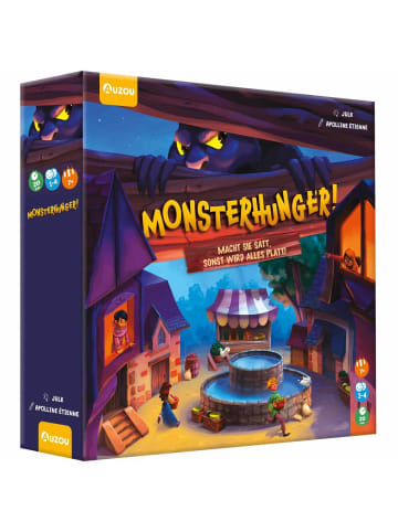 AUZOU Familienspiel Monsterhunger in Bunt