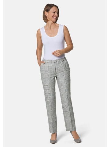 GOLDNER Kurzgröße:  Karohose Carla Karohose Carla in stein / kariert