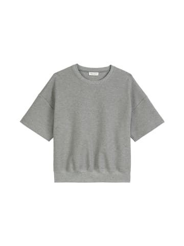 Marc O'Polo Kurzarm-Sweatshirt regular in Light Grey Melange