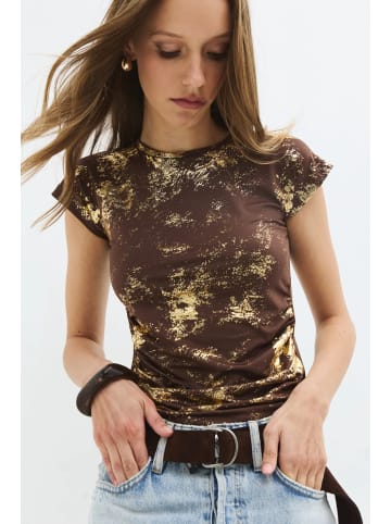 NO MATTER WHAT Blouse in Braun