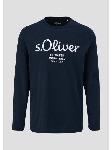 s.Oliver T-Shirt in 59D1_navy