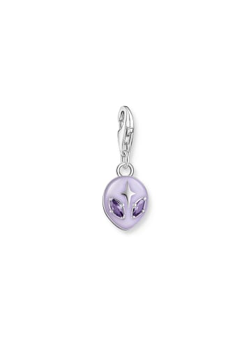 Thomas Sabo Charm-Anhänger in silber, violett