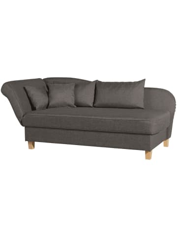 others RECAMIERE mit Armteil links klappbar Katia Bezug Flachgewebe Buche natur / braun