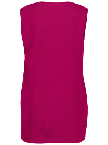 Ulla Popken Longshirt in magnolienrot