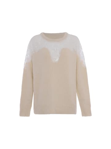 faina Damen Sweater in WOLLWEISS