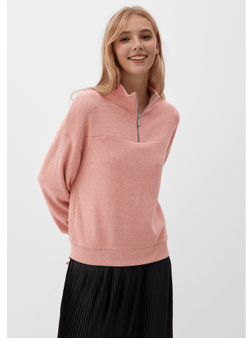 QS Sweatshirt langarm in Orange