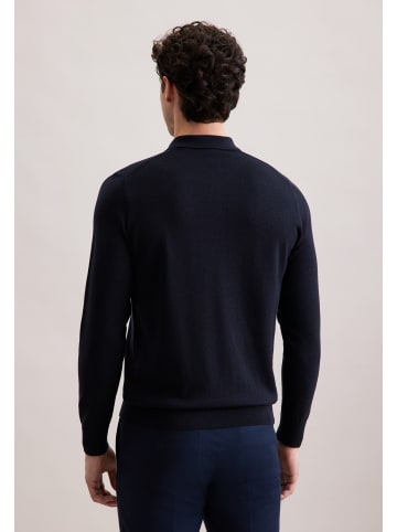 Seidensticker Pullover Regular in Dunkelblau