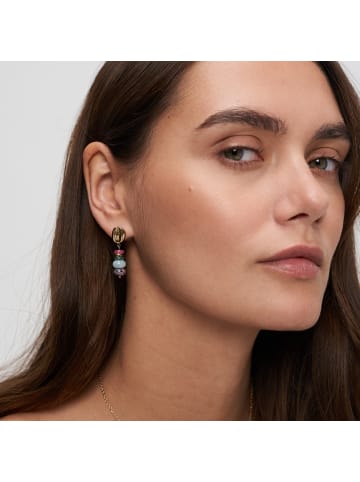 Tamaris Ohrringe Natural Stones in gold