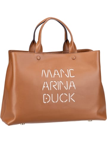 Mandarina Duck Handtasche Lady Duck Tote OHT01 in Caramel Cafe