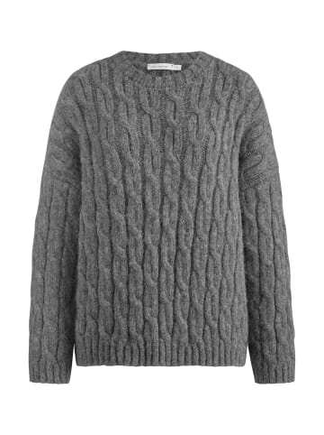 Hessnatur Strickpullover in grau