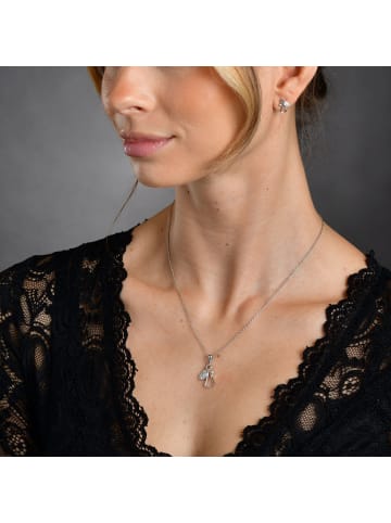 Adeliás Damen Anhänger – Anhänger aus 925 Silber in gold