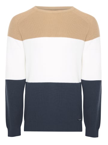 Threadbare Pullover Alexas in Navy / Ecru / Beige