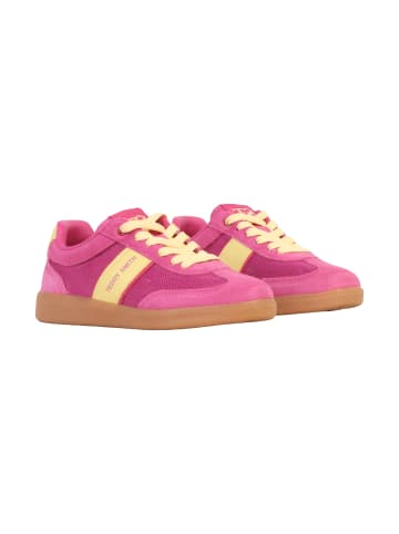 Teddy Smith Sneakers aus Leder Rose