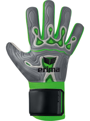 erima Kinder Torwarthandschuhe in grau/green