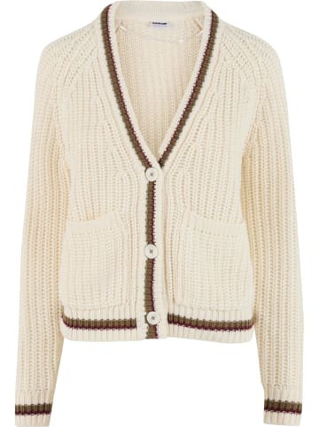 Noisy may Noisy may Gestrickte Strickjacke in cloud dancer