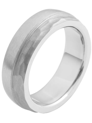 Adeliás Herren Ring aus Edelstahl in silber