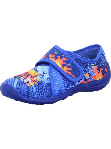 Fischer Markenschuh Hausschuh in blau