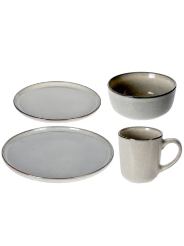 Excellent Houseware Geschirr-Set in braun