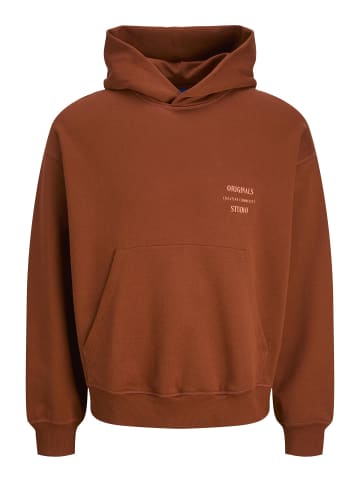 Jack & Jones Kapuzenpullover in Brandy Brown