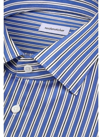 Seidensticker Business Hemd Slim in Mittelblau