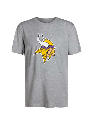 FANATICS T-Shirt NFL Crew Minnesota Vikings in grau / gelb