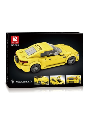 Reobrix 823 Maserati GranTurismo 2024 Klemmbaustein Auto 384 Gelb