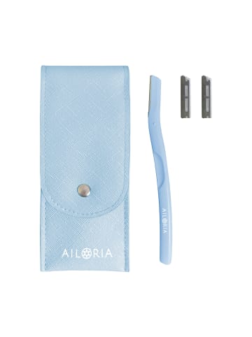 Ailoria GLOW TOUCH Dermaplaning-Set in blau