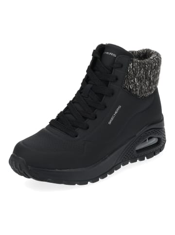 Skechers Stiefelette in Schwarz