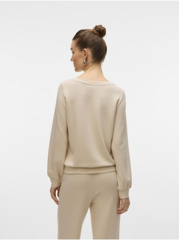 Vero Moda Sweat-Oberteil in Pumice Stone