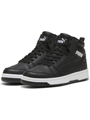 Puma Sneaker "Rebound V6 Mid WTR Jr" in Schwarz
