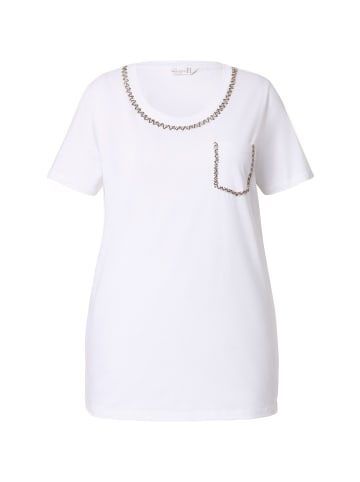 MIAMODA Shirt in schneeweiß