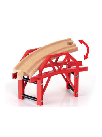 Brio Aktionsspiel BRIO World - Bahnbrücke mit Auffahrten Ab 3 Jahre in bunt