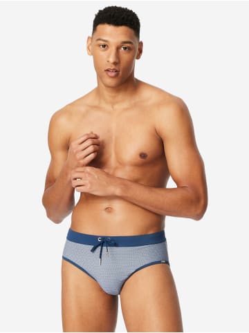 Schiesser Badehose Ocean Swim in Blau