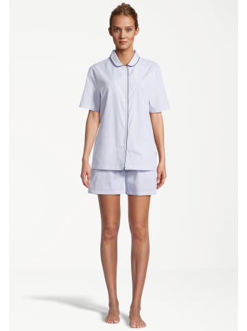 Seidensticker Pyjama Loungewear in Zen Blue
