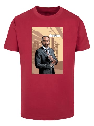 Merchcode Merchcode T-Shirts in burgundy
