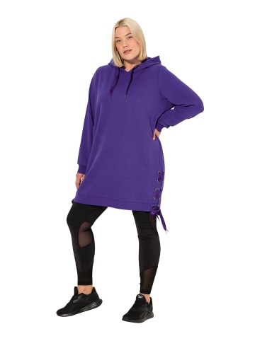 Ulla Popken Hoodie-Shirt in lila