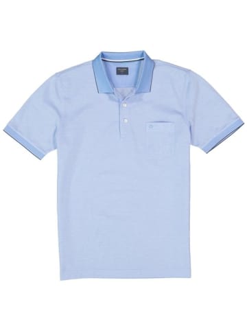 OLYMP  Poloshirt für Herren in blau