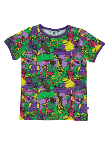 Småfolk T-Shirt Jungle in viola